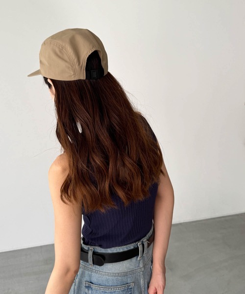 CANAL JEAN（キャナルジーン）の「choice_cnl　CCSジェットCAP（キャップ・レディース・ベージュ/ネイビー・ONE SIZE）」の4枚目の写真