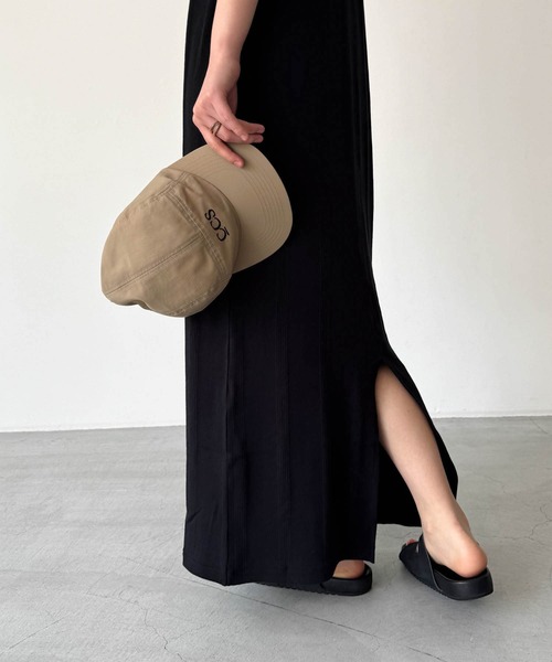 CANAL JEAN（キャナルジーン）の「choice_cnl　CCSジェットCAP（キャップ・レディース・ベージュ/ネイビー・ONE SIZE）」の5枚目の写真