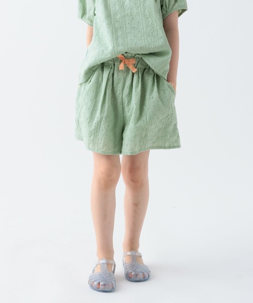 BAYFLOW(ベイフロー)の「レースセットアップ(KIDS)(ワンピース・キッズ・グリーン/アイボリー/ブラック・130cm/120cm/110cm/140cm/150cm)」の10枚目の写真