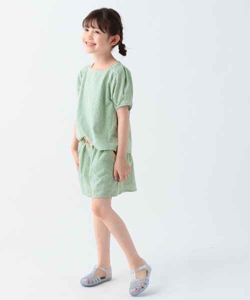 BAYFLOW(ベイフロー)の「レースセットアップ(KIDS)(ワンピース・キッズ・グリーン/アイボリー/ブラック・130cm/120cm/110cm/140cm/150cm)」の17枚目の写真