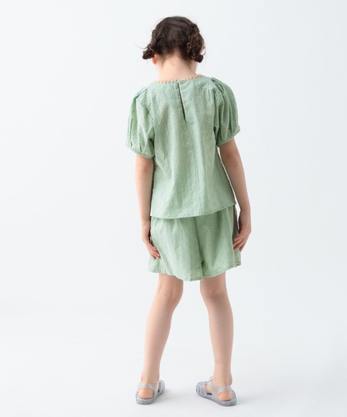 BAYFLOW(ベイフロー)の「レースセットアップ(KIDS)(ワンピース・キッズ・グリーン/アイボリー/ブラック・130cm/120cm/110cm/140cm/150cm)」の15枚目の写真