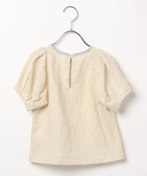 BAYFLOW(ベイフロー)の「レースセットアップ(KIDS)(ワンピース・キッズ・グリーン/アイボリー/ブラック・130cm/120cm/110cm/140cm/150cm)」の4枚目の写真