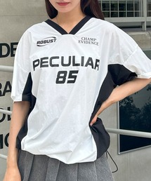 INGNI | 裾ドロストナイロンチュニックトップス(Tシャツ/カットソー)