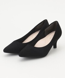 OUR アワーホーム　フォーマルに使えるレザーパンプス　ブラック　24㎝ フォーマルに使えるレザーパンプス – OURHOME