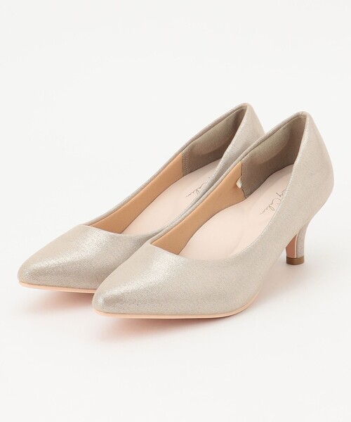 ANY SIS(エニィスィス)の「【22.5~24.5cm】シャイニーレディ パンプス(パンプス・レディース・ブラック系/ベージュ系・MEDIUM/SMALL/LARGE/X-SMALL/LL)」の2枚目の写真