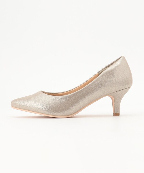 ANY SIS(エニィスィス)の「【22.5~24.5cm】シャイニーレディ パンプス(パンプス・レディース・ブラック系/ベージュ系・MEDIUM/SMALL/LARGE/X-SMALL/LL)」の4枚目の写真