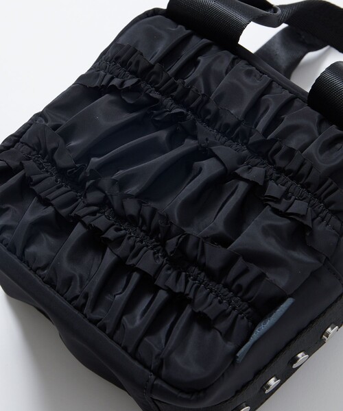 OUTDOOR PRODUCTS（アウトドアプロダクツ）の「OUTDOOR PRODUCTS × Firsthand/アウトドアプロダクツ 別注フリルボストンバッグ / ハンドバッグ（ボストンバッグ・レディース・ブラウン/ブラック/オリーブ・ONE SIZE）」の16枚目の写真