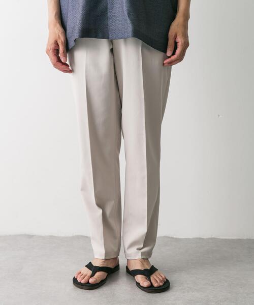 URBAN RESEARCH DOORS(アーバンリサーチドアーズ)の「TRツイルテーパードトラウザー(その他パンツ・メンズ・ブラック/ベージュ系その他/ブルー系その他/モカ/グレー・SMALL/LARGE/MEDIUM)」の13枚目の写真