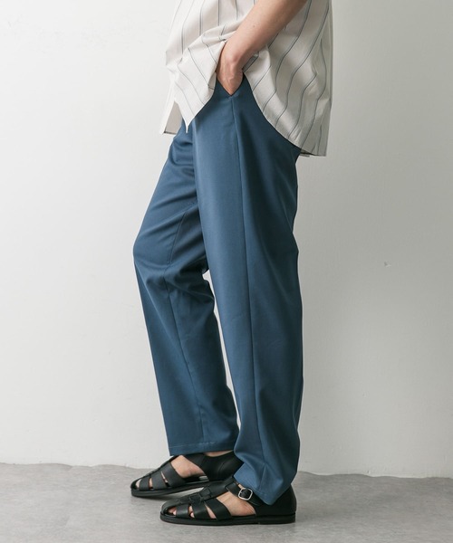 URBAN RESEARCH DOORS（アーバンリサーチドアーズ）の「TRツイルテーパードトラウザー（その他パンツ・メンズ・ブラック/ベージュ系その他/ブルー系その他/モカ/グレー・SMALL/LARGE/MEDIUM）」の19枚目の写真