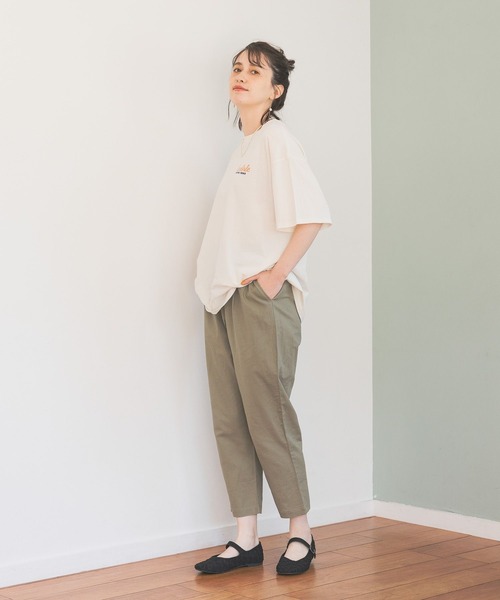 studio CLIP(スタディオクリップ)の「シアーワンストラップフラットシューズ(ドレスシューズ・レディース・ブラック/オフホワイト・MEDIUM/LARGE)」の6枚目の写真