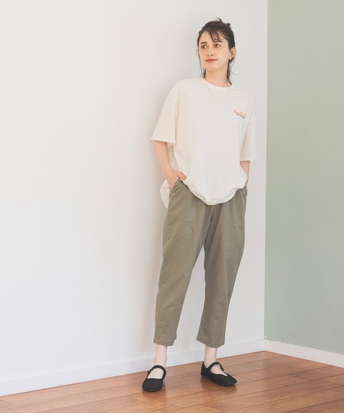 studio CLIP(スタディオクリップ)の「シアーワンストラップフラットシューズ(ドレスシューズ・レディース・ブラック/オフホワイト・MEDIUM/LARGE)」の7枚目の写真