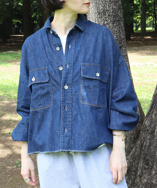 journal standard luxeコウミツドサージユーティリティブルゾン JULY】シャツブルゾン（シャツ/ブラウス）｜JOURNAL STANDARD