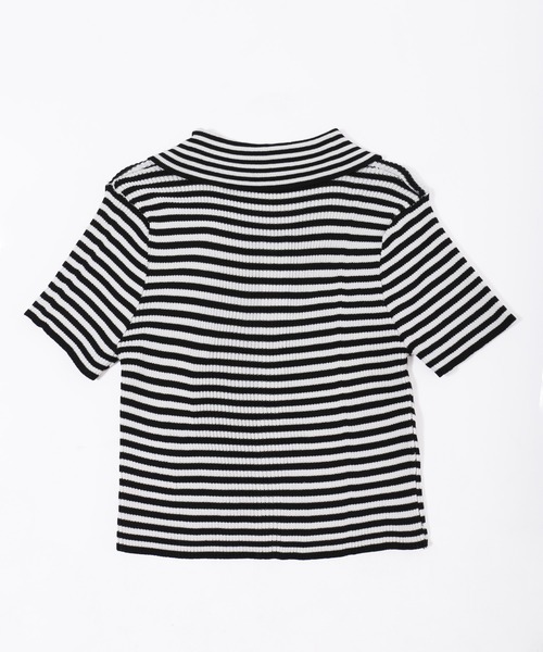 PHILLY（フィリー）の「Wジップボーダーカーディガン（カーディガン/ボレロ・レディース・ブラック/ブラウン/ピンク・FREE）」の15枚目の写真