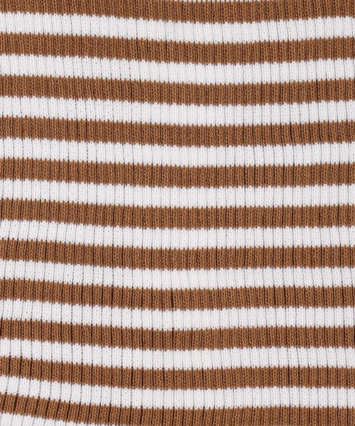 PHILLY（フィリー）の「Wジップボーダーカーディガン（カーディガン/ボレロ・レディース・ブラック/ブラウン/ピンク・FREE）」の13枚目の写真