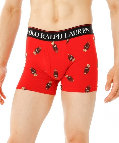 新品未使用✨POLO RALPH LAUREN ラルフローレン プリントパンツ ボクサーブリーフ アブストラクト セイルプリント ブルー | ポロ
