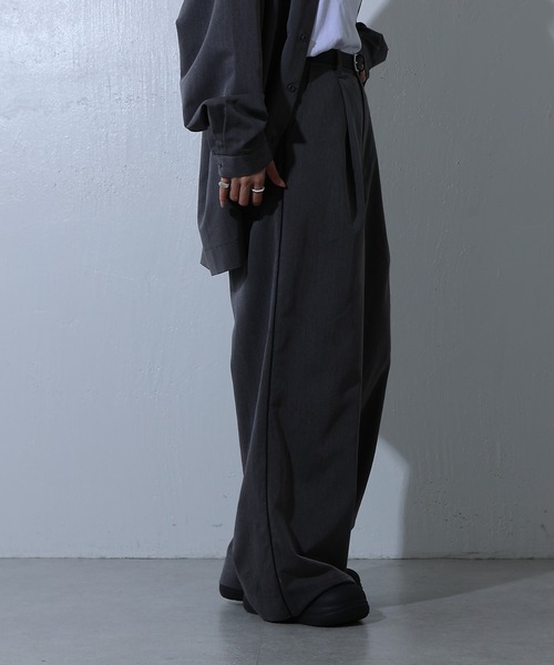 COLONY 2139（コロニートゥーワンスリーナイン）の「メランジサイドラインパンツ（その他パンツ・レディース・ネイビー/グレー/チャコールグレー・SMALL/MEDIUM）」の5枚目の写真