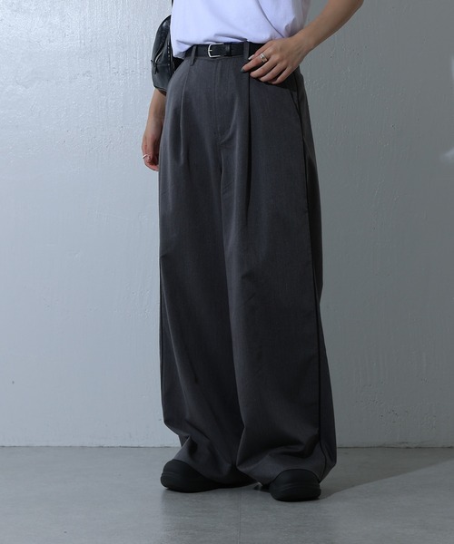 COLONY 2139（コロニートゥーワンスリーナイン）の「メランジサイドラインパンツ（その他パンツ・レディース・ネイビー/グレー/チャコールグレー・SMALL/MEDIUM）」の12枚目の写真