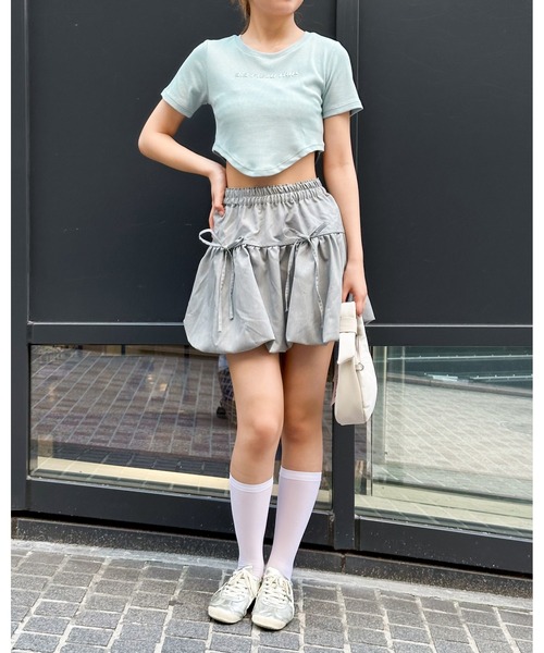 3.3 Field Trip （3.3フィールドトリップ）の「3.3 Field Trip／NEWメタルロゴT（Tシャツ/カットソー・レディース・ブルー/ネイビー/ホワイト・FREE）」の9枚目の写真