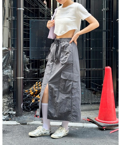 3.3 Field Trip （3.3フィールドトリップ）の「3.3 Field Trip／NEWメタルロゴT（Tシャツ/カットソー・レディース・ブルー/ネイビー/ホワイト・FREE）」の4枚目の写真