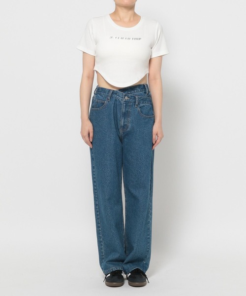 3.3 Field Trip （3.3フィールドトリップ）の「3.3 Field Trip／NEWメタルロゴT（Tシャツ/カットソー・レディース・ブルー/ネイビー/ホワイト・FREE）」の20枚目の写真