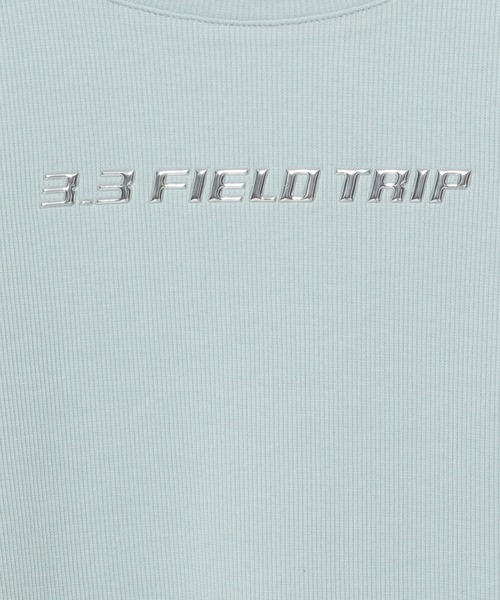 3.3 Field Trip （3.3フィールドトリップ）の「3.3 Field Trip／NEWメタルロゴT（Tシャツ/カットソー・レディース・ブルー/ネイビー/ホワイト・FREE）」の11枚目の写真