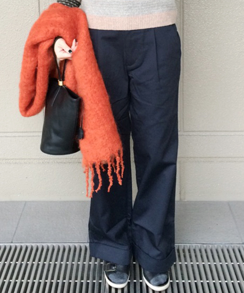 Sheta（シータ）の「グルカパンツ（その他パンツ・レディース・ネイビー/キャメル・0/1）」の2枚目の写真