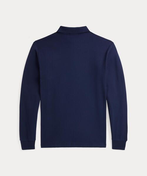 POLO RALPH LAUREN（ポロ ラルフ ローレン）の「カスタム スリム フィット ストレッチ メッシュ ポロシャツ（ポロシャツ・メンズ・ネイビー系1・XXL/XS/XL/S/M/L）」の2枚目の写真