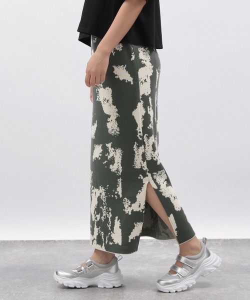 LAKOLE(ラコレ)の「12ゲージラクリルWJQナロースカート / 116723(スカート・レディース・グレー/グレー系その他/ブラック/ブラウン・FREE)」の13枚目の写真