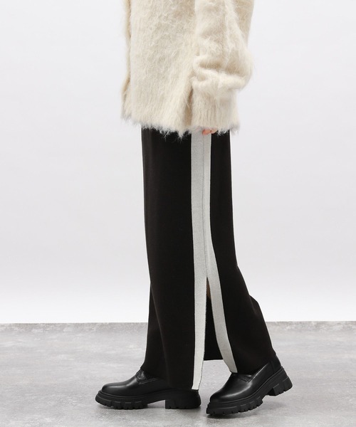 LAKOLE(ラコレ)の「12ゲージラクリルWJQナロースカート / 116723(スカート・レディース・グレー/グレー系その他/ブラック/ブラウン・FREE)」の5枚目の写真