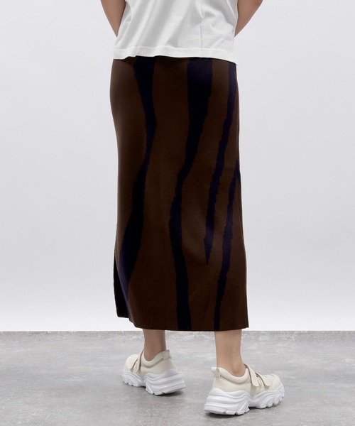 LAKOLE(ラコレ)の「12ゲージラクリルWJQナロースカート / 116723(スカート・レディース・グレー/グレー系その他/ブラック/ブラウン・FREE)」の16枚目の写真