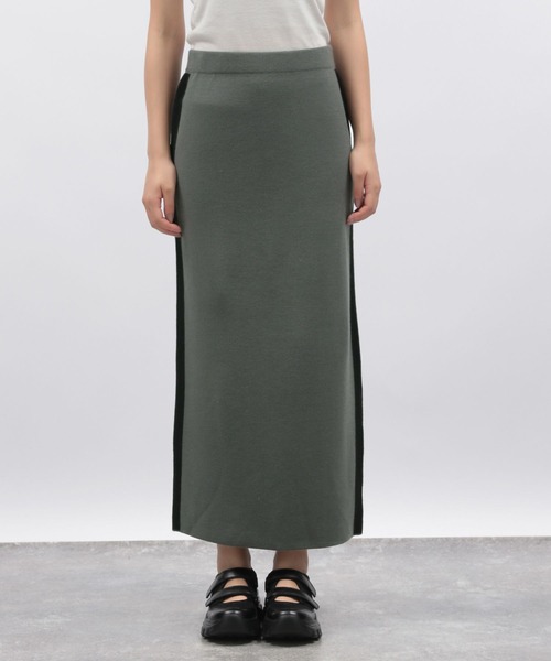 LAKOLE(ラコレ)の「12ゲージラクリルWJQナロースカート / 116723(スカート・レディース・グレー/グレー系その他/ブラック/ブラウン・FREE)」の17枚目の写真
