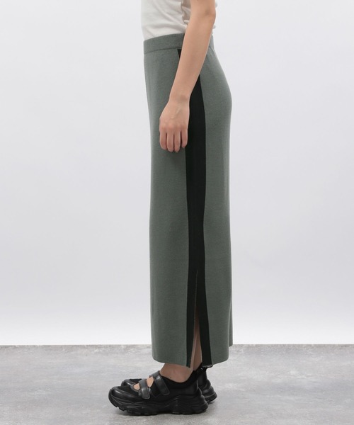 LAKOLE(ラコレ)の「12ゲージラクリルWJQナロースカート / 116723(スカート・レディース・グレー/グレー系その他/ブラック/ブラウン・FREE)」の18枚目の写真