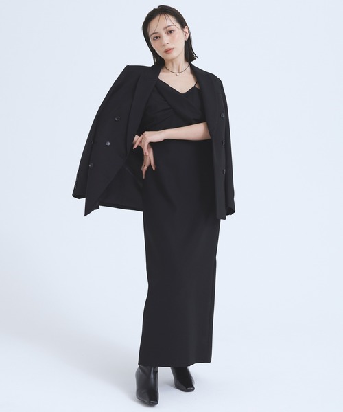 anuans（アニュアンス）の「スクエアトゥミドルブーツ（ブーツ・レディース・ブラック/ホワイト/ブラウン・SMALL/MEDIUM/LARGE）」の19枚目の写真