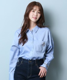 JUSGLITTY - JUSGLITTY ふさふさクロップドブラウス JUSGLITTY カットワーククロップドブラウス 新品未使用 タグ付き
