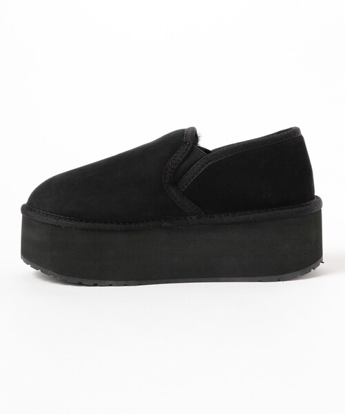 Ray BEAMS（レイビームス）の「EMU Australia / Stinger Reef Flatform（その他シューズ・レディース・ブラウン系その他3/ブラック・6/7/8）」の6枚目の写真