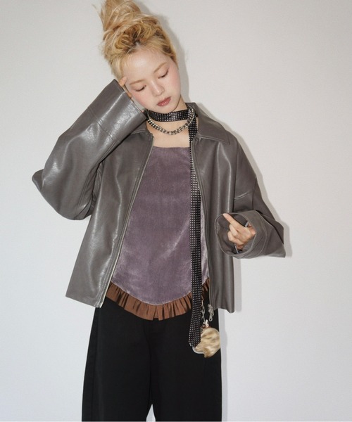 セール】tuck sleeve JK / タックスリーブジャケット（その他アウター