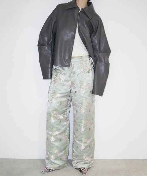 musubore（ムスボレ）の「tuck sleeve JK / タックスリーブ