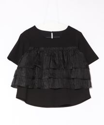 12Twelve Agenda | シフォンティアードカットソープルオーバー(Tシャツ/カットソー)
