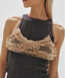 TODAYFUL | Frill Tulle Bustier(キャミソール)