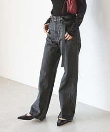 NEEDBY heritage | NEED BY heritage/ニードバイヘリテージ AMY(ブラック)(デニムパンツ)