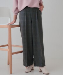 DRESKIP | 【高レビュー/洗える】大人のきれいめスタイルに ウールフィールワイドパンツ(その他パンツ)