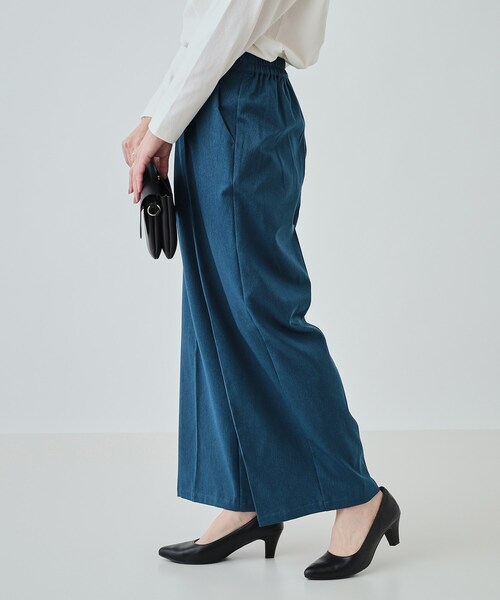 セール】【高レビュー/洗える】大人のきれいめスタイルに ウール