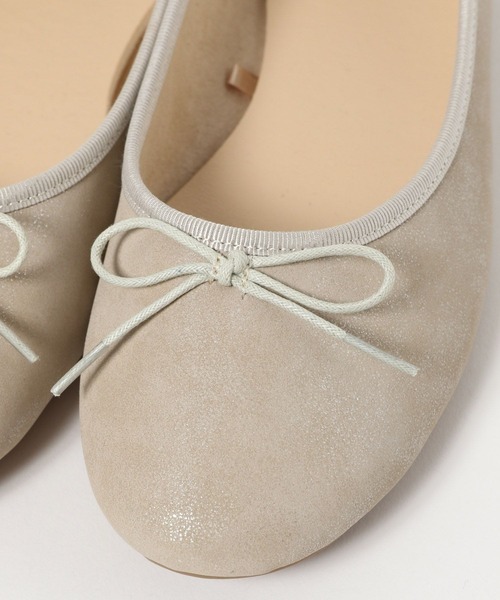 GLOBAL WORK（グローバルワーク）の「らくっション撥水バレエ/135873（バレエシューズ・レディース・ブラック系3/シルバー系1/ブラック系/シルバー系2/ブラック系9/グレー系4/ガンメタ/ホワイト系7/ゴールド系その他2/ブラウン/レオパード・MEDIUM/X-LARGE/SMALL/LARGE）」の16枚目の写真