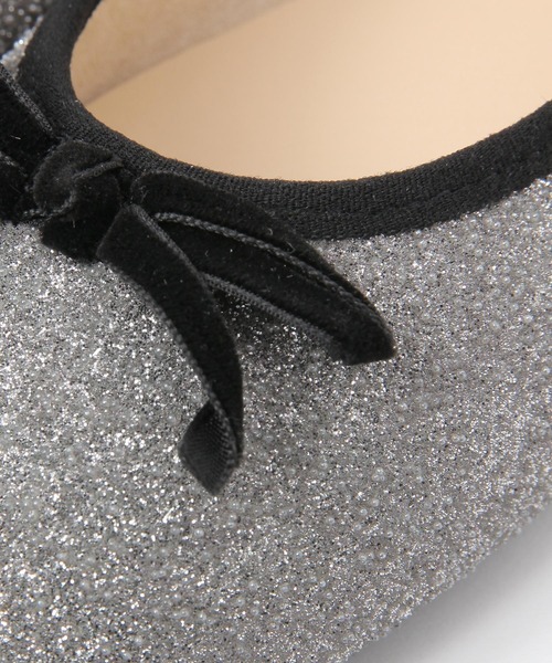 GLOBAL WORK（グローバルワーク）の「らくっション撥水バレエ/135873（バレエシューズ・レディース・ブラック系3/シルバー系1/ブラック系/シルバー系2/ブラック系9/グレー系4/ガンメタ/ホワイト系7/ゴールド系その他2/ブラウン/レオパード・MEDIUM/X-LARGE/SMALL/LARGE）」の21枚目の写真