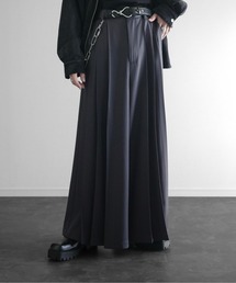 KUUUPY | Drape Three Tack Hakama Slacks - ドレープ3タック袴スラックス(その他パンツ)