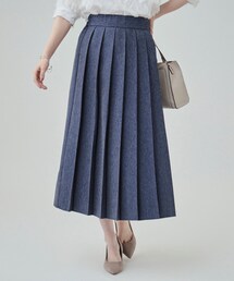 DRESKIP | クラシカルな雰囲気漂う プリーツAラインスカート(スカート)
