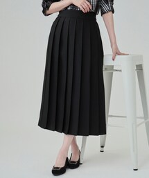 DRESKIP | クラシカルな雰囲気漂う プリーツAラインスカート(スカート)