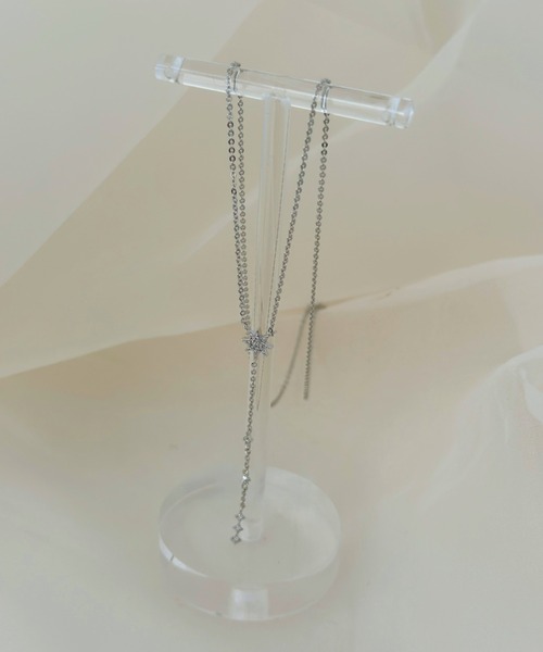 sowang（ソワン）の「ビジューデザインY字ネックレス-bijou design Y shape necklace-（ネックレス・レディース・ゴールド/シルバー・FREE）」の16枚目の写真