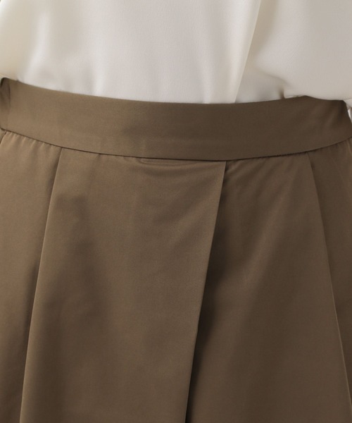 Elura（エルーラ）の「＜低身長サイズあり＞タックフレアスカート/144542（スカート・レディース・ネイビー/ダークブラウン・FREE）」の16枚目の写真