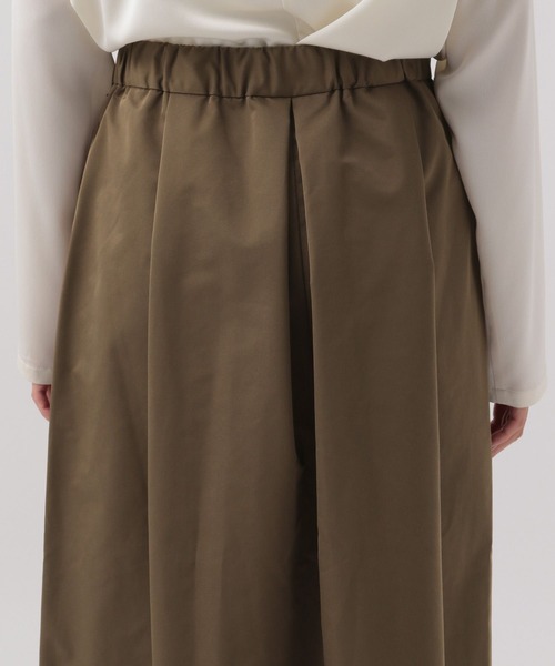 Elura（エルーラ）の「＜低身長サイズあり＞タックフレアスカート/144542（スカート・レディース・ネイビー/ダークブラウン・FREE）」の21枚目の写真